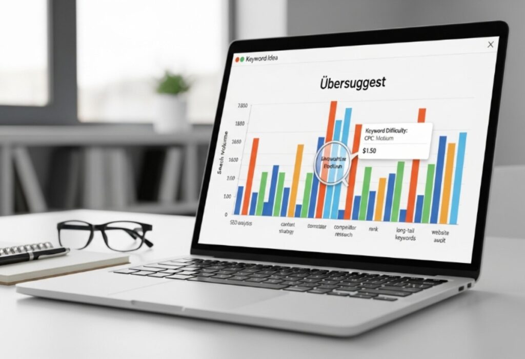 Idées de mots clés Ubersuggest