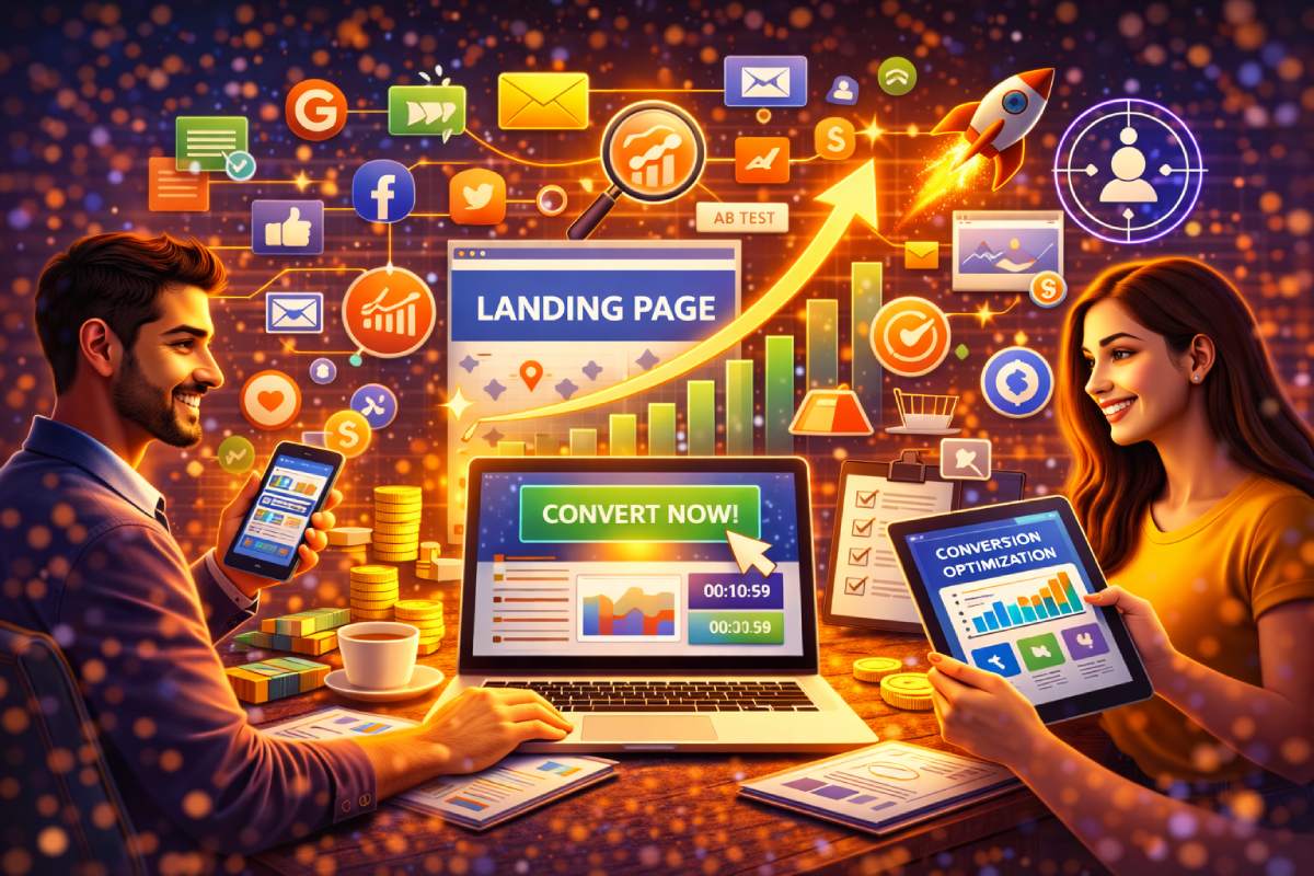Landing Page Optimization से Conversion कैसे बढ़ाएं?