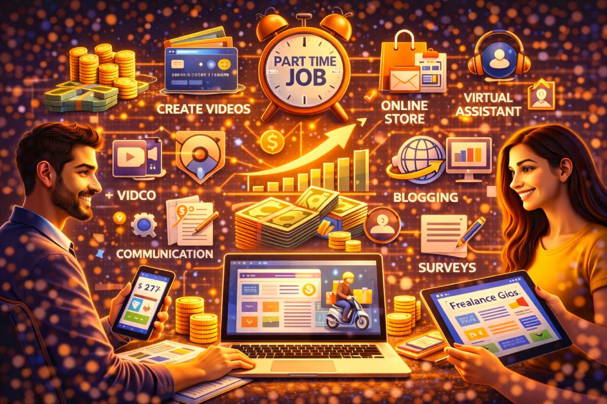 Part Time Job से पैसे कैसे कमाएं?