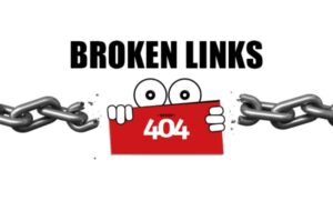 broken links