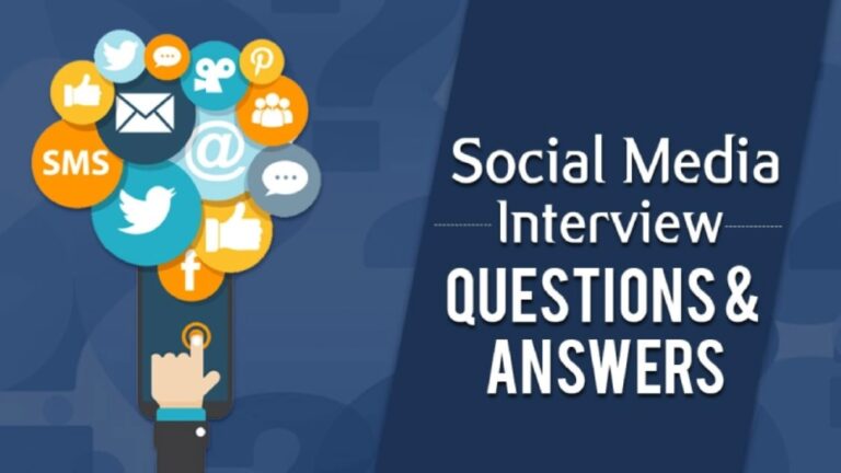 Social Media Marketing Interview Questions & Answers